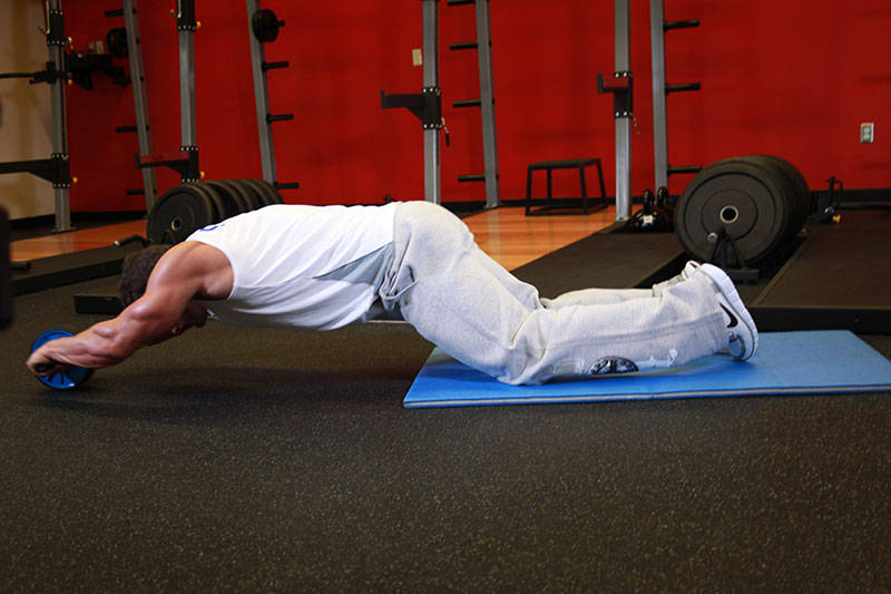 Ab Roller - ending position