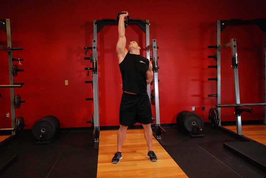 Advanced Kettlebell Windmill - starting position