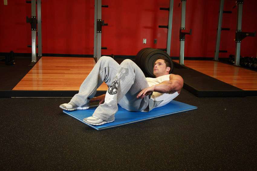 Alternate Heel Touchers - starting position