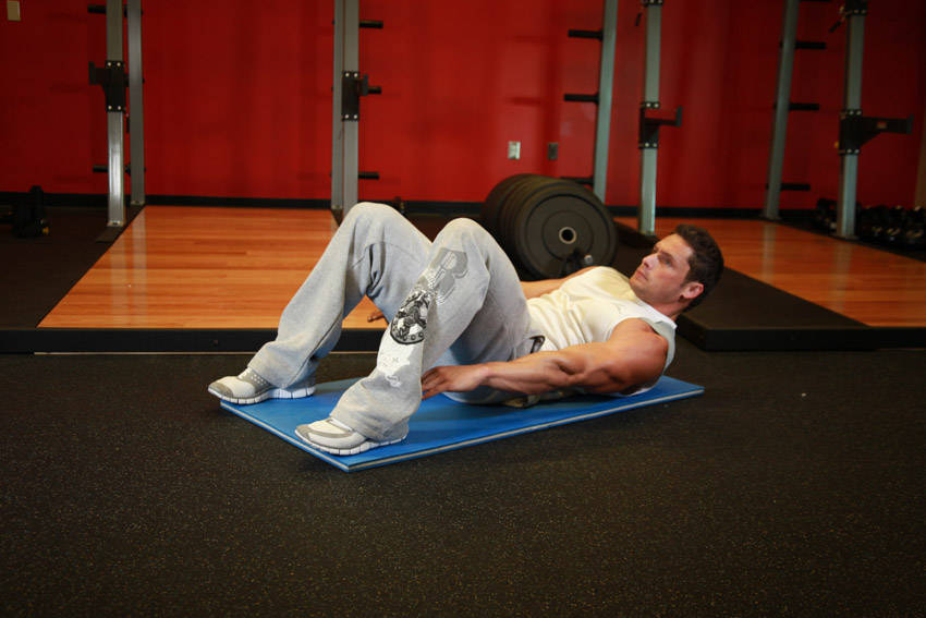 Alternate Heel Touchers - ending position