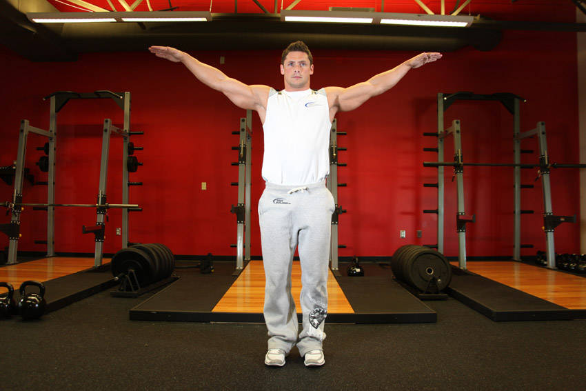 Arm Circles - ending position