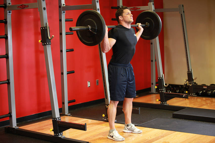 Barbell Squat - starting position