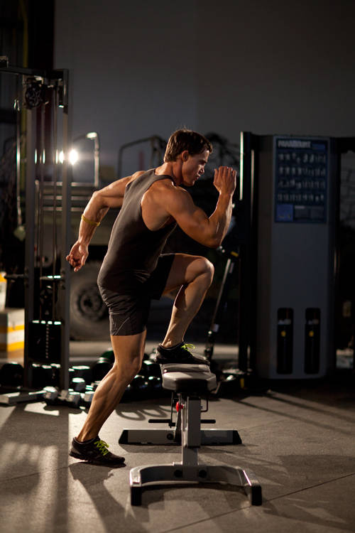 Bench Sprint - starting position