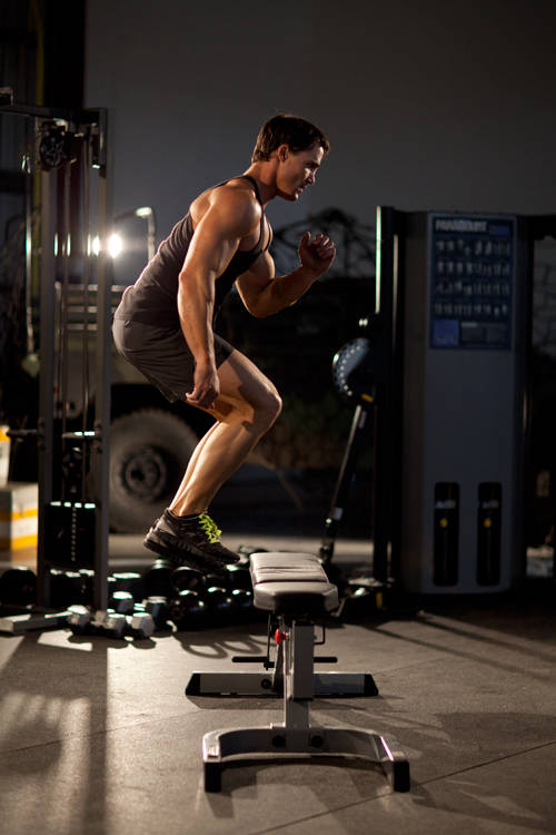 Bench Sprint - ending position