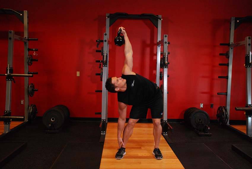 Bent Press - ending position