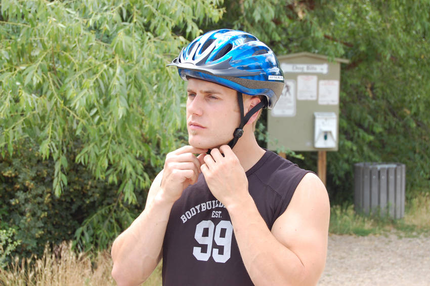 Bicycling - starting position