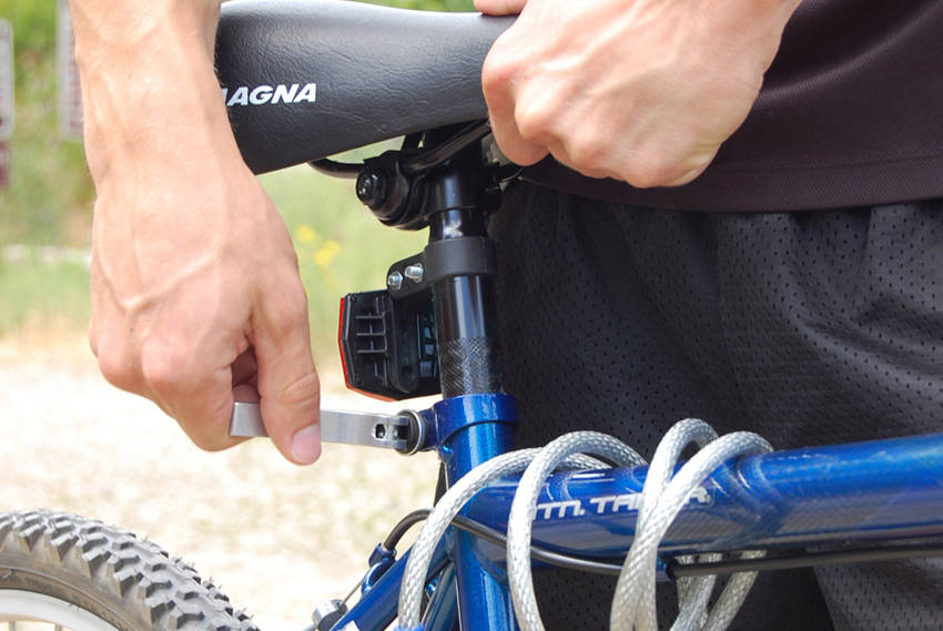 Bicycling - ending position