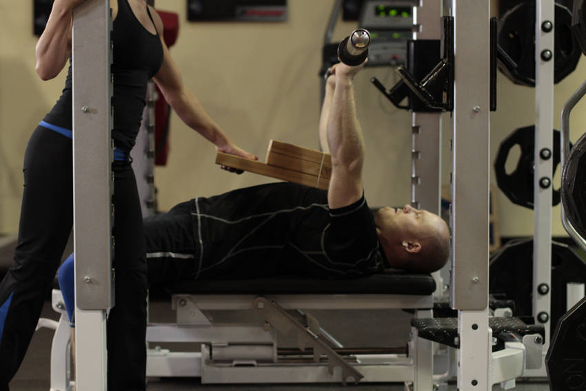 Board Press - starting position