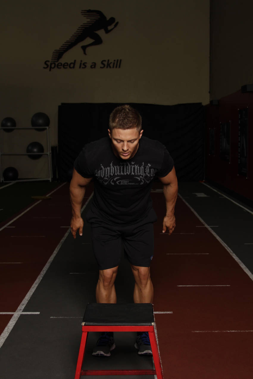 Box Jump (Multiple Response) - starting position