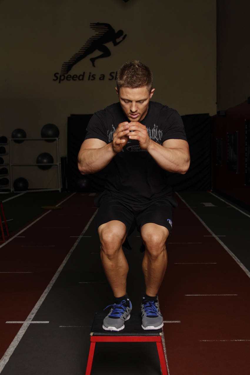 Box Jump (Multiple Response) - ending position