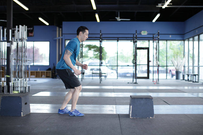 Box Skip - ending position