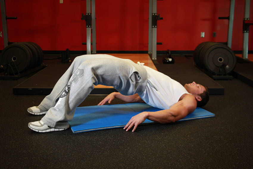 Butt Lift (Bridge) - ending position