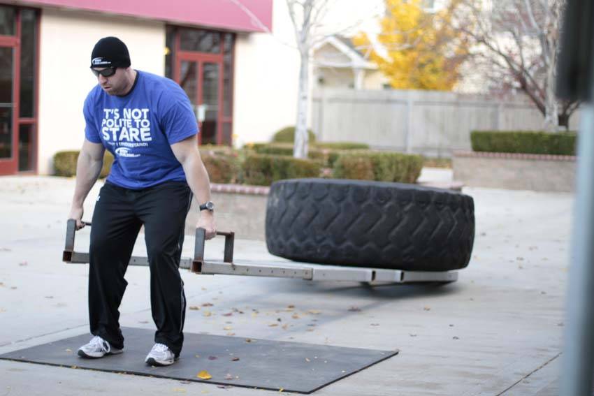Car Deadlift - starting position