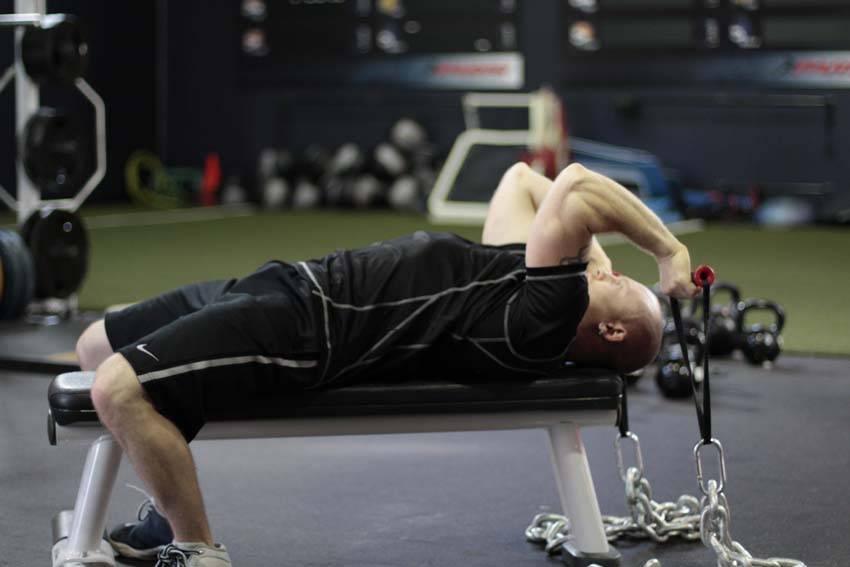 Chain Handle Extension - starting position