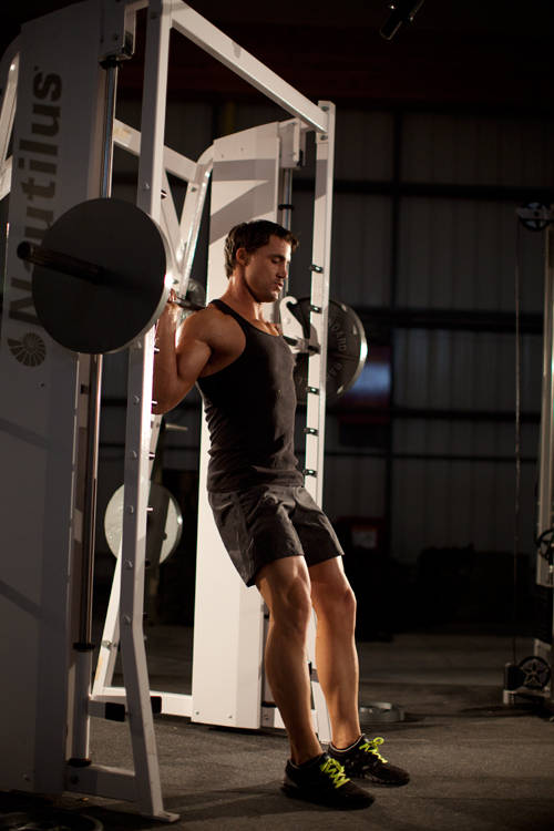 Chair Squat - starting position