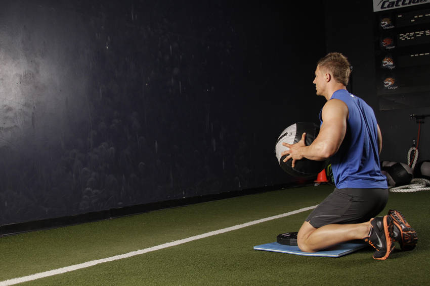 Chest Push (multiple response) - starting position