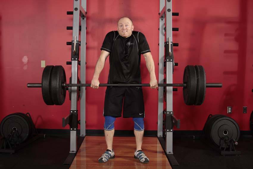 Clean Shrug - ending position