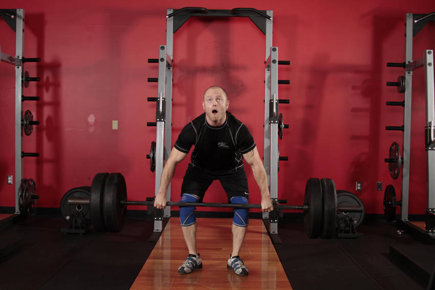 Clean and Jerk - starting position