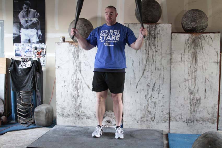 Crucifix - starting position