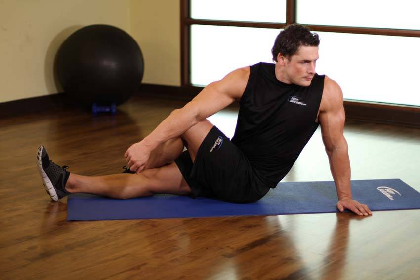 Dancer's Stretch - ending position