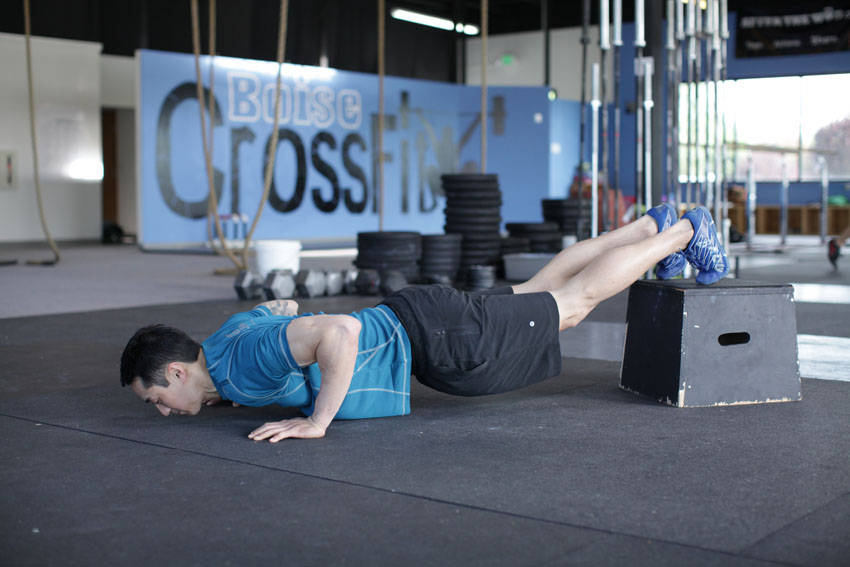 Decline Push-Up - ending position