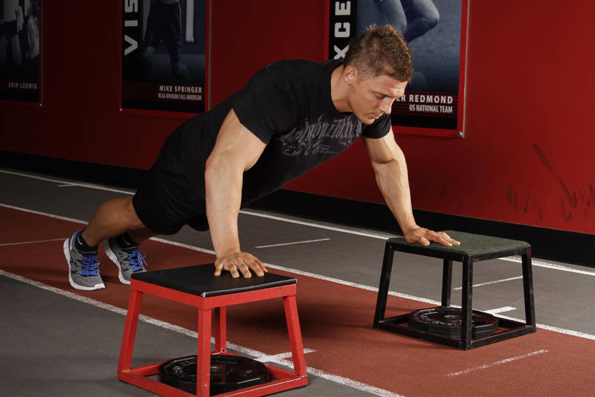 Drop Push - starting position