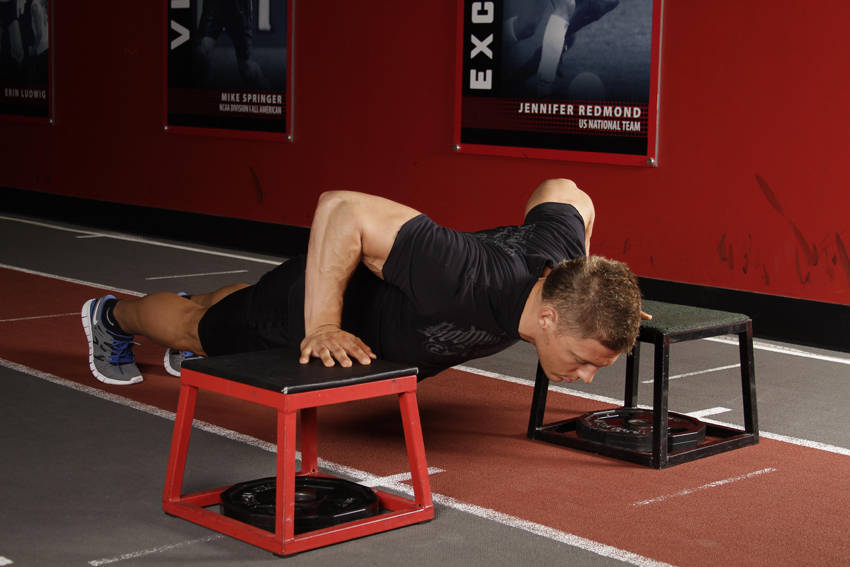 Drop Push - ending position