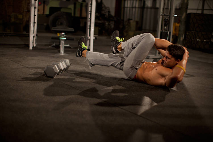 Elbow to Knee - starting position