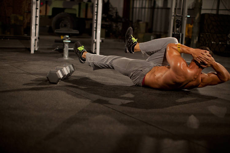 Elbow to Knee - ending position