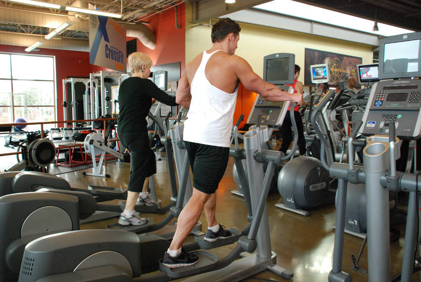 Elliptical Trainer - starting position