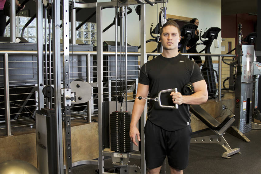 External Rotation with Cable - starting position