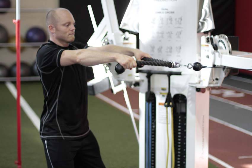 Face Pull - starting position