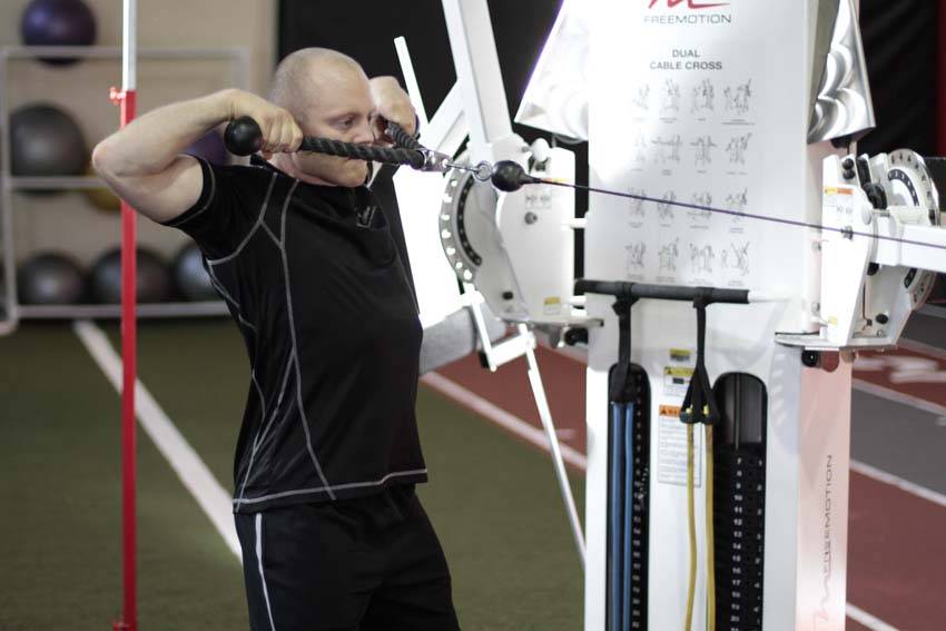 Face Pull - ending position