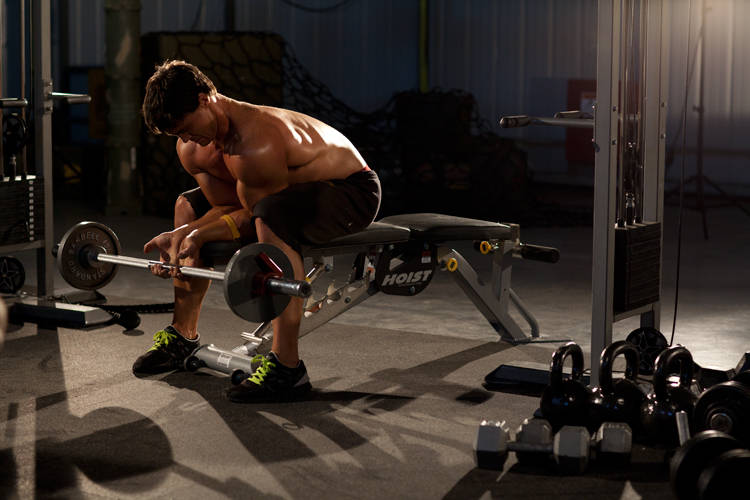 Finger Curls - starting position