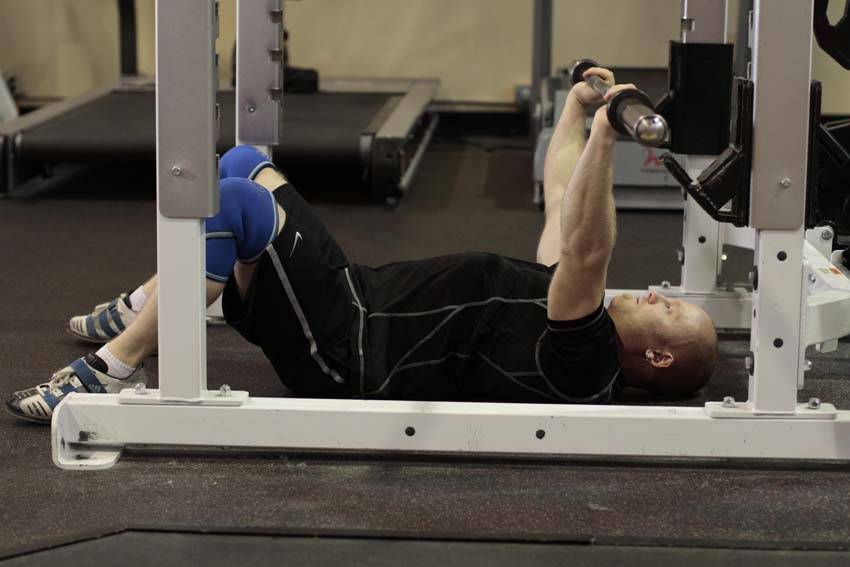 Floor Press - starting position