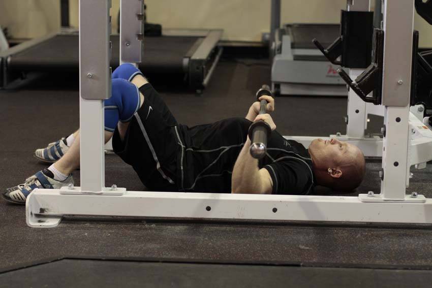Floor Press - ending position