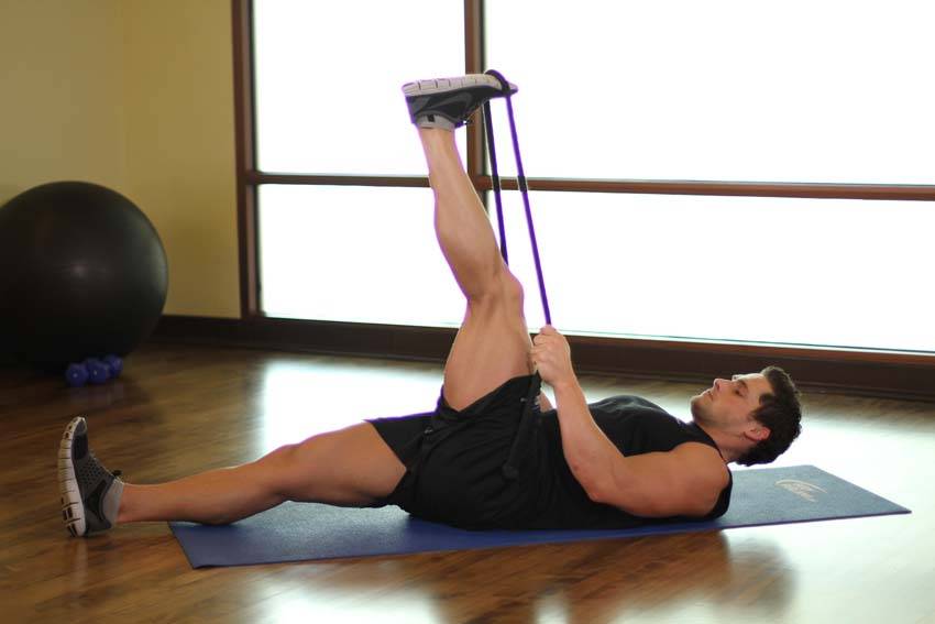 Hamstring Stretch - ending position