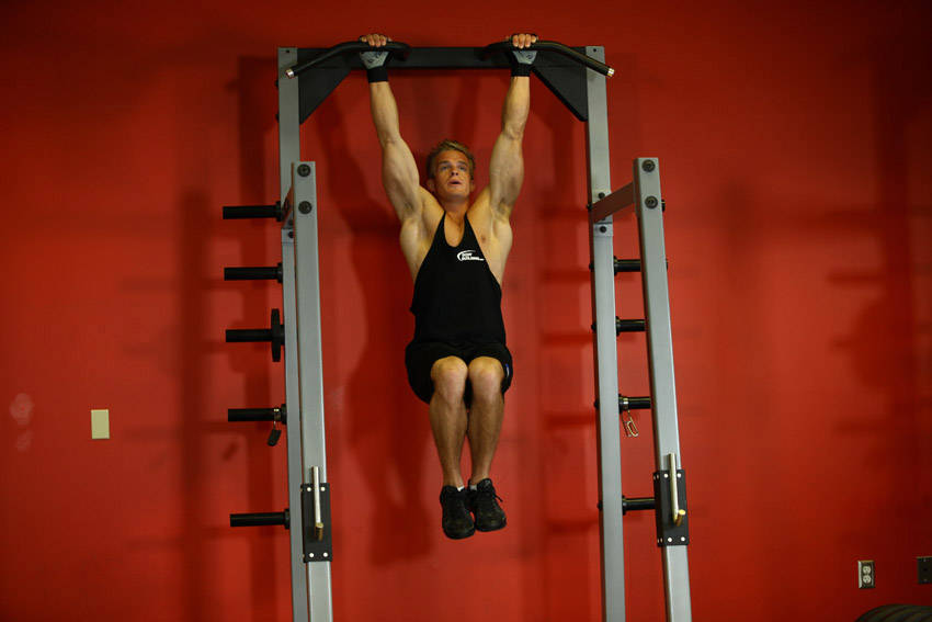 Hanging Pike - starting position