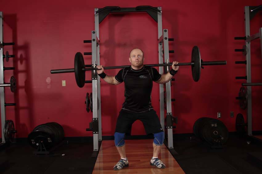 Heaving Snatch Balance - ending position