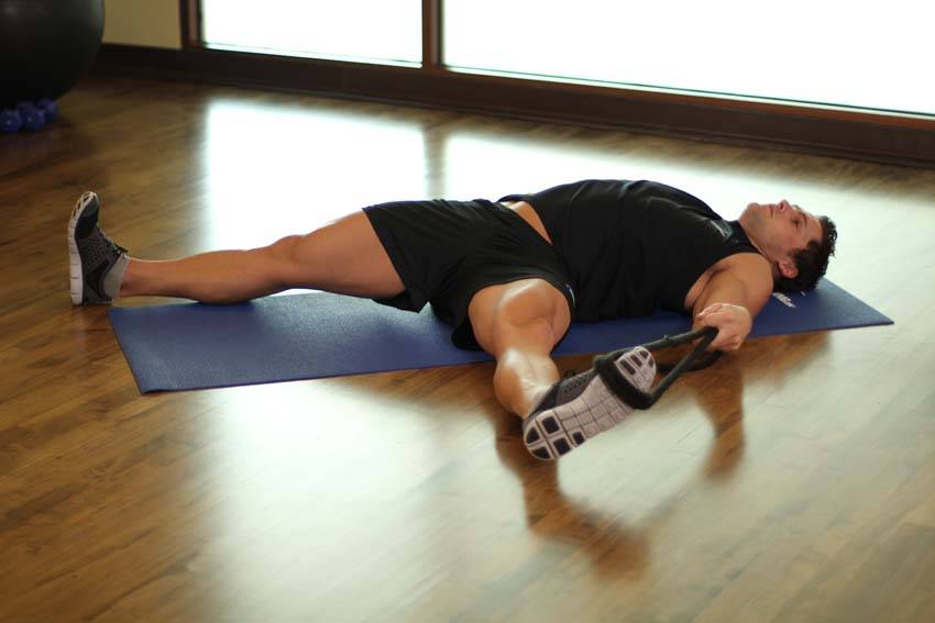 Intermediate Groin Stretch - ending position