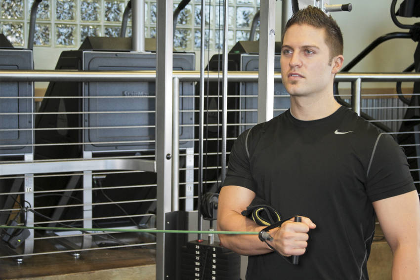 Internal Rotation with Band - ending position