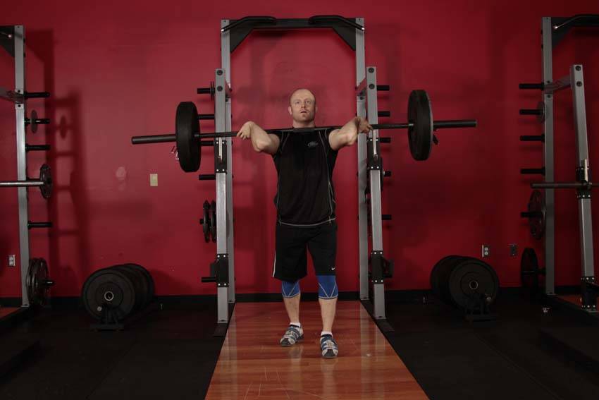 Jerk Balance - starting position