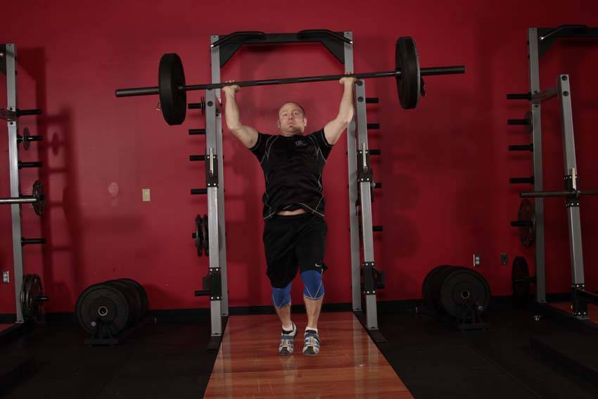 Jerk Balance - ending position