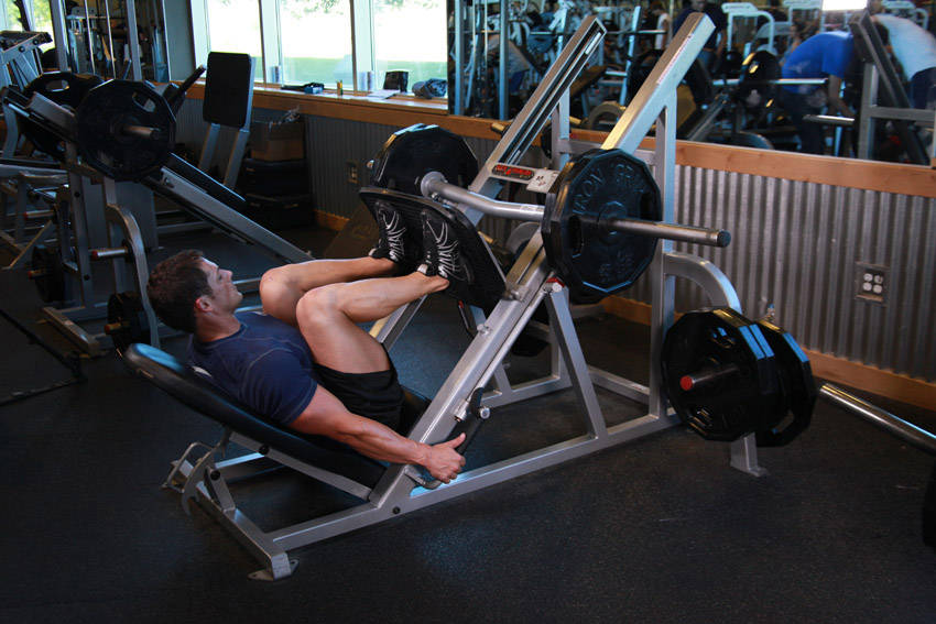 Leg Press - ending position
