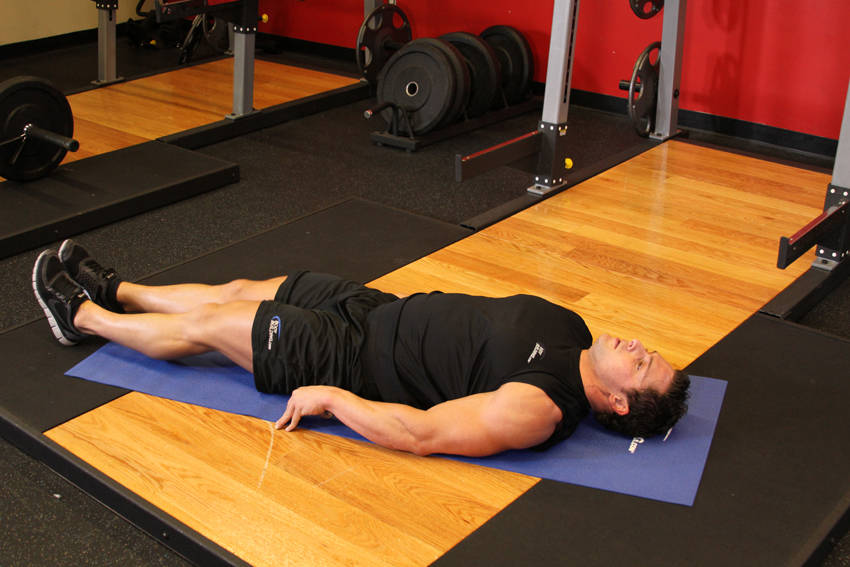 Leg Pull-In - starting position