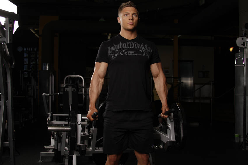 Leverage Deadlift - ending position