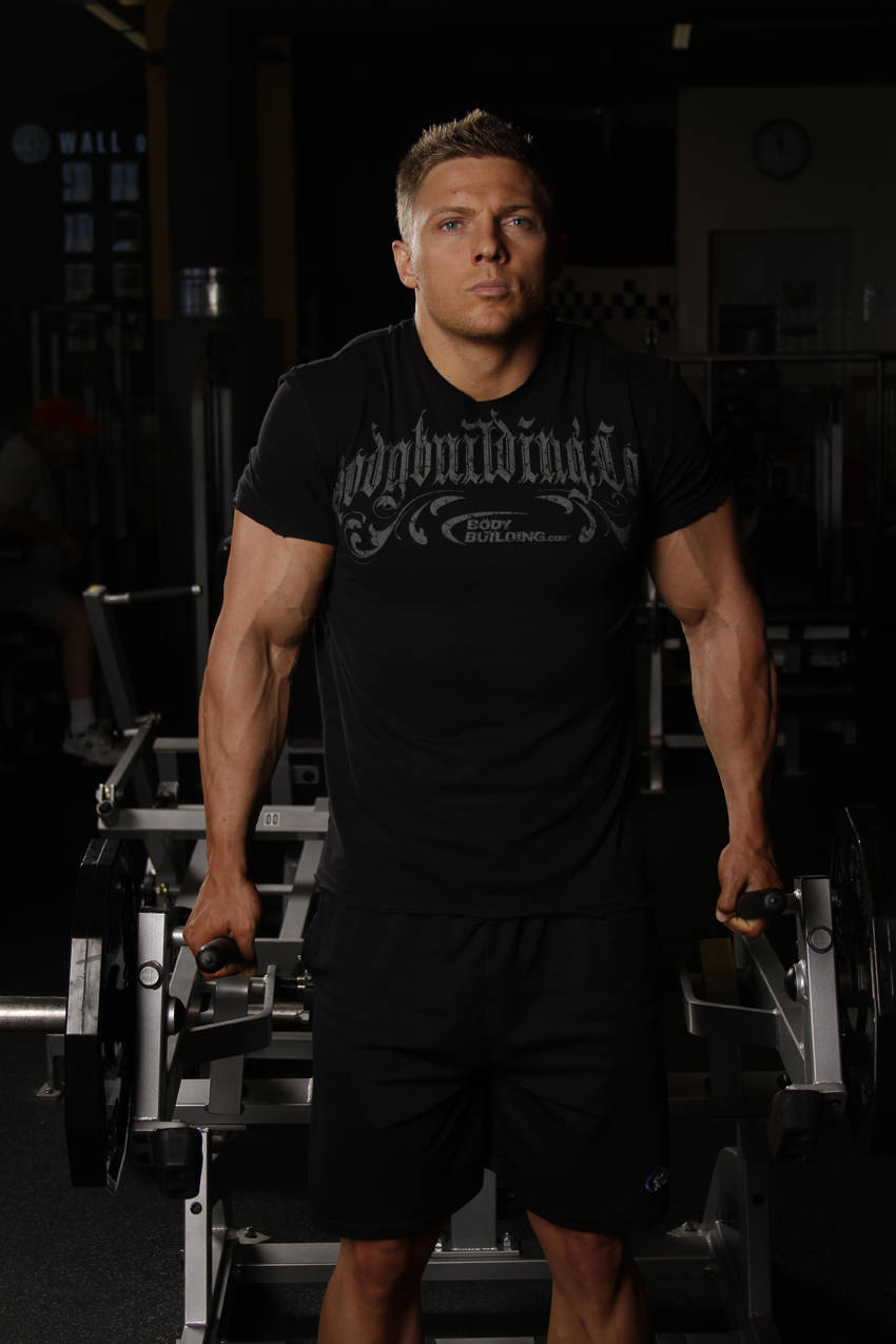 Leverage Shrug - ending position