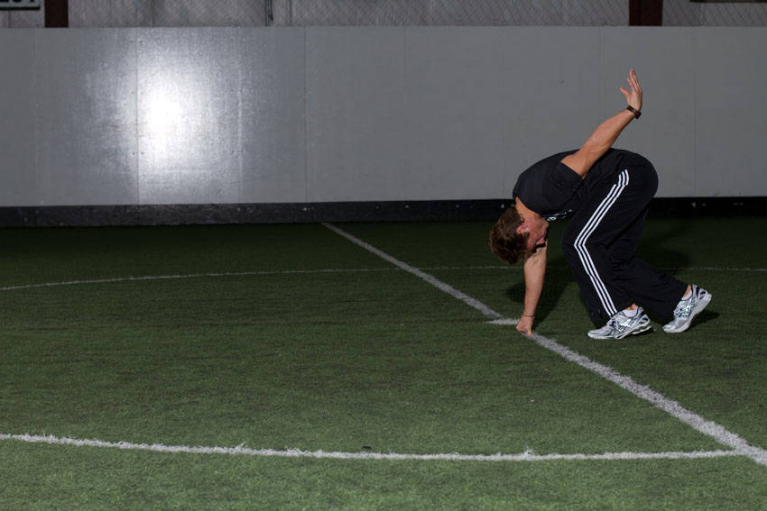 Linear 3-Part Start Technique - ending position