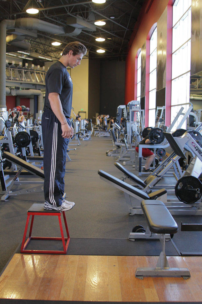 Linear Depth Jump - starting position