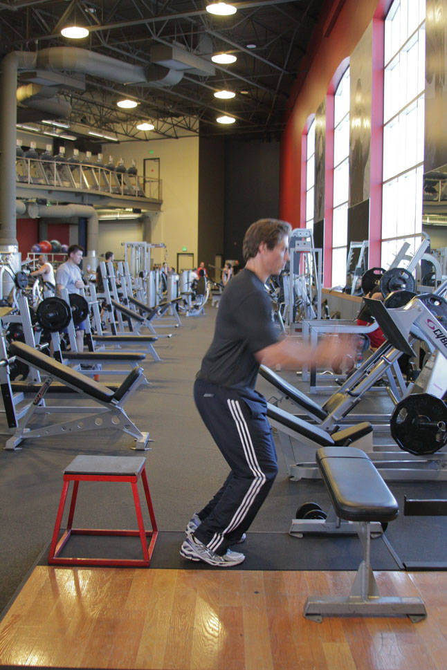 Linear Depth Jump - ending position